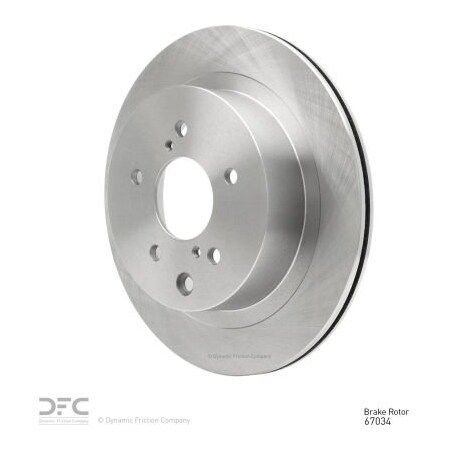 Dynamic Friction Co Disc Brake Rotor - 600-67034 600-67034
